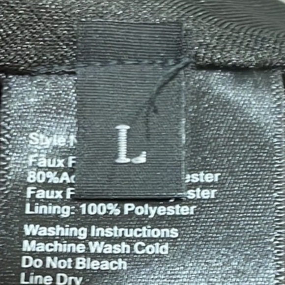 Ya Ya & Co. faux fur coat cape - Picture 4 of 9